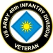 U.S. Army 40th Infantry Division Veteran Sticker Decal