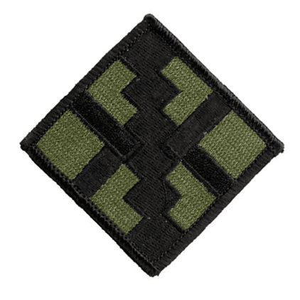 U.S. Army 411th Engineering Brigade 2.75 inch Subdued Military Patch