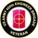U.S. Army 420th Engineer Brigade Veteran Sticker Decal