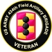 U.S. Army 434th Field Artillery Brigade Veteran Sticker Decal