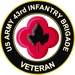 U.S. Army 43rd Infantry Brigade Veteran Sticker Decal