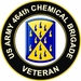 U.S. Army 464th Chemical Brigade Veteran Sticker Decal