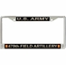 U.S. Army 479th Field Artillery Brigade License Plate Frame