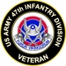 U.S. Army 47th Infantry Unit Crest Veteran Sticker Decal