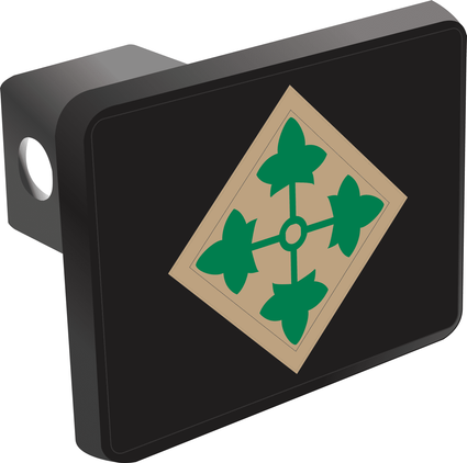 U.S. Army 4th Infantry Division Hitch Cover