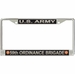 U.S. Army 59th Ordnance Brigade License Plate Frame