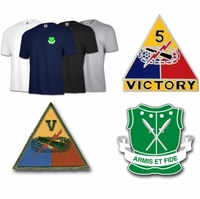 U.S. Army 5th Armored Division Shop Thumbnail Illustration