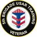 U.S. Army 5th Brigade USAR Training Veteran Sticker Decal
