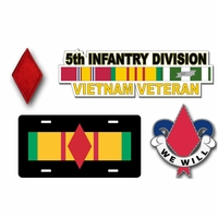 U.S. Army 5th Infantry Division Shop Thumbnail Illustration