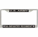 U.S. Army 5th Infantry Regiment License Plate Frame