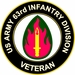 U.S. Army 63rd Infantry Division Veteran Sticker Decal