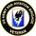 U.S. Army 66th Aviation Brigade Veteran Sticker Decal