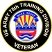 U.S. Army 75th Training Division Veteran Sticker Decal