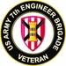 U.S. Army 7th Engineer Brigade Veteran Sticker Decal