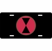 U.S. Army 7th Infantry License Plate