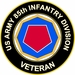U.S. Army 85th Infantry Division Veteran Sticker Decal