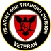 U.S. Army 86th Training Division Veteran Sticker Decal