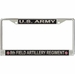 U.S. Army 8th Field Artillery Regiment License Plate Frame