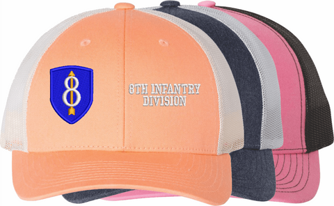 U.S. Army 8th Infantry Division Women's Split-Cap