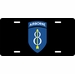 U.S. Army 8th Infantry With Airborne Tab License Plate