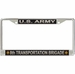 U.S. Army 8th Transportation Brigade License Plate Frame