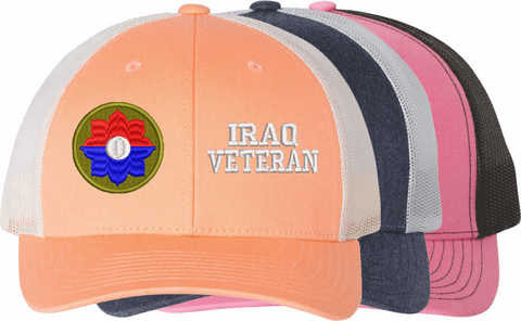 U.S. Army 9th Infantry Division Iraq Veteran Women's Split-Cap
