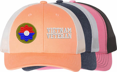 U.S. Army 9th Infantry Division Vietnam Veteran Women's Split-Cap