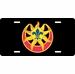 U.S. Army 9th Infantry Unit Crest License Plate