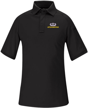 U.S. Army Afghanistan Jump Wings Propper Snag Free Polo