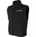 U.S. Army Afghanistan Veteran Full Zip Fleece Vest