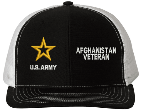 U.S. Army Afghanistan Veteran Mesh Back Cap