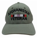 U.S. Army Afghanistan Veteran OD Green Cap