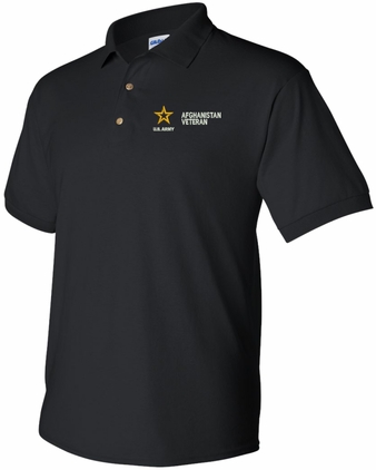 U.S. Army Afghanistan Veteran Polo