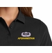 U.S. Army Afghanistan with Jump Wings Women's Stain-Release Polo