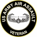 U.S. Army Air Assault Veteran Sticker Decal