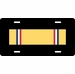 U.S. Army American Defense Service Medal Ribbon License Plate