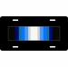 U.S. Army Antarctica Service Medal Ribbon License Plate
