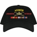 U.S. Army Armor Afghanistan Veteran Embroidered Cap