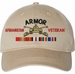 U.S. Army Armor Afghanistan Veteran Unstructured Dad Cap