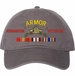 U.S. Army Armor Afghanistan Veteran Unstructured Dad Cap