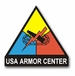U.S. Army Armor Center Crest Vinyl Transfer Decal