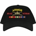 U.S. Army Armor Iraq Veteran Embroidered Cap