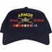 U.S. Army Armor Iraq Veteran Embroidered Cap