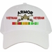 U.S. Army Armor Vietnam Veteran Embroidered Cap