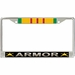U.S. Army Armor Vietnam Veteran License Plate Frame