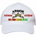 U.S. Army Armor Vietnam Veteran Unstructured Dad Cap