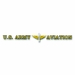 U.S. Army AVIATION WINDOW STRIP DECAL