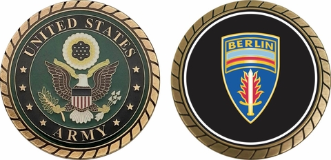 U.S. Army Berlin Patch Challenge Coin