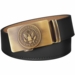 U.S. Army Black Full Grain Leather Slide Belt