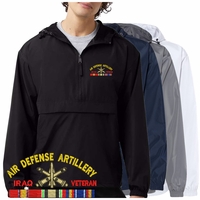 U.S. Army Branch Insignia Iraq Veteran Hooded Windbreakers Thumbnail Illustration